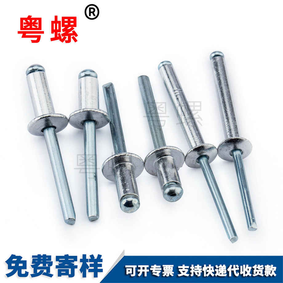 定制鋁保定抽芯鉚釘